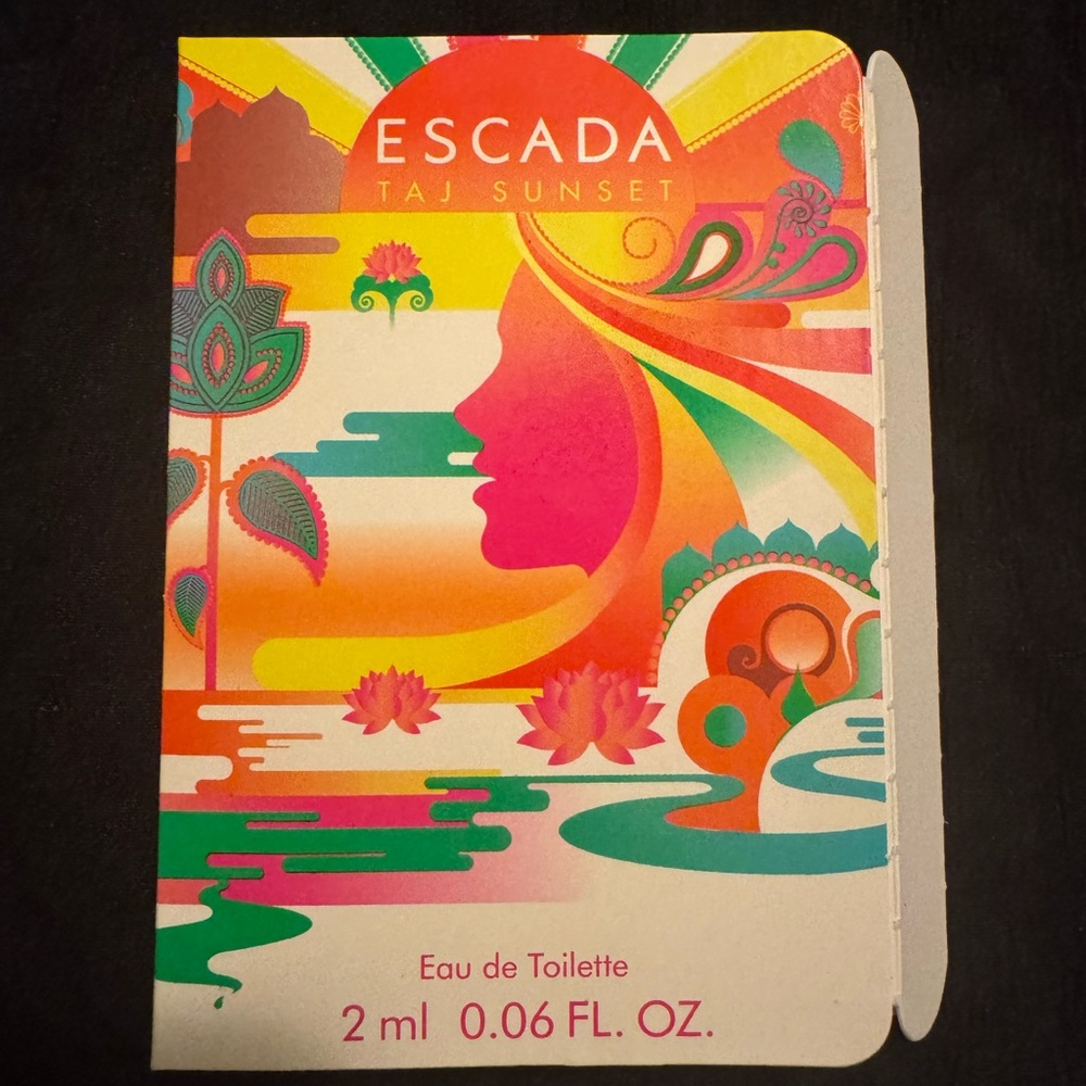 Escada Taj Sunset Eau de Toilette - Vibrant Multicolor Design